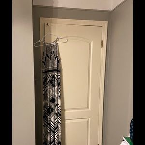 Black and white Maxi Dress